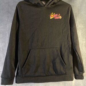 Zoo York Hoodie Youth XL Anime Dragon Sushi Graphic Print Pullover Streetwear